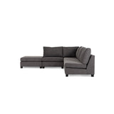 NZ Made 4 Piece Modular Lounge Suite - Dallas Aston Shadow