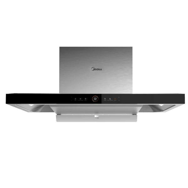 Midea 90cm T-Shape Rangehood - Steam Wash E88 - 3 Years Warranty