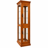 Fergus Solid Wood Glass Display Cabinet