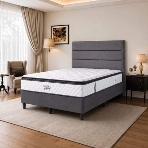 Galaxy Medium Pocket Spring Pillow Top Mattress