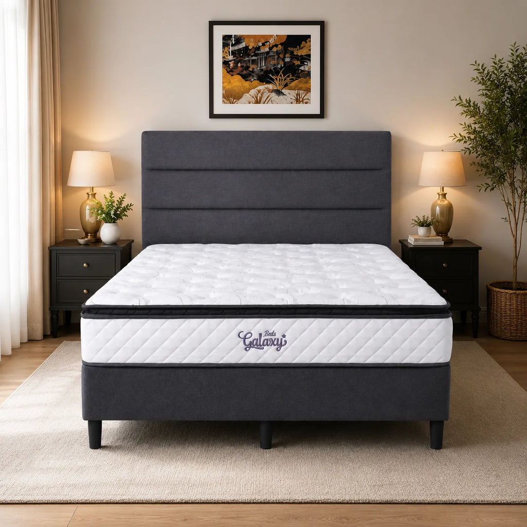 Galaxy Medium Pocket Spring Pillow Top Mattress