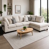 NZ Made 3 Seater with Chaise Lounge Suite - Hermana