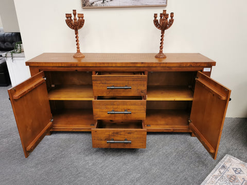 Woodgate Buffet Solid Pine Wood Rough Sawn and Rustic