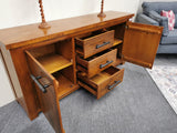 Woodgate Buffet Solid Pine Wood Rough Sawn and Rustic