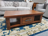 Woodgate Coffee Table Solid Pine Wood Rough Sawn and Rustic