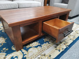 Woodgate Coffee Table Solid Pine Wood Rough Sawn and Rustic