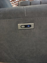 Little Rock Recliner Sofa with Power & USB Ports from
