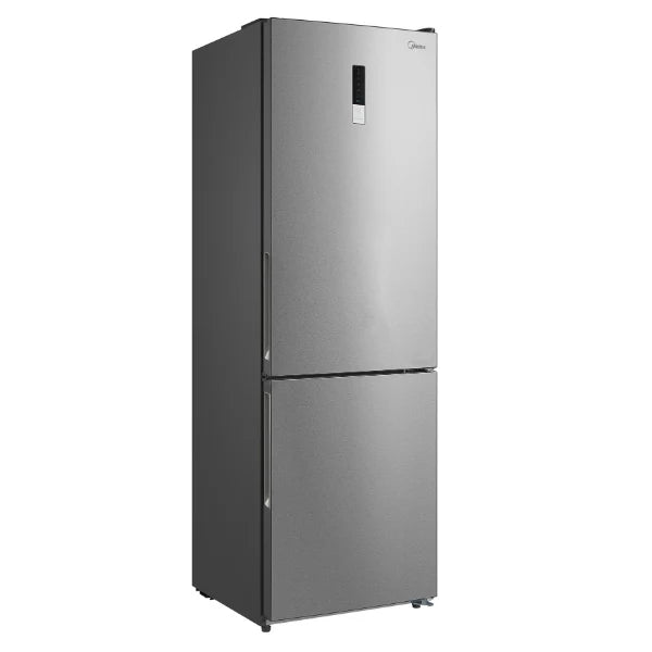 Midea 309L Bottom Mount Fridge Freezer Stainless Steel - MDRB424FGF02AP - 3 Yrs Warranty