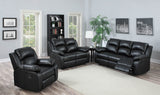 Katie Black Recliner Sofa from