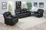 Katie Black Recliner Sofa from