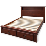 Marina Solid Pine Storage Bed Frame with 2 Drawers