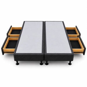 NZ Made Bed Bases with Built-in Drawers 