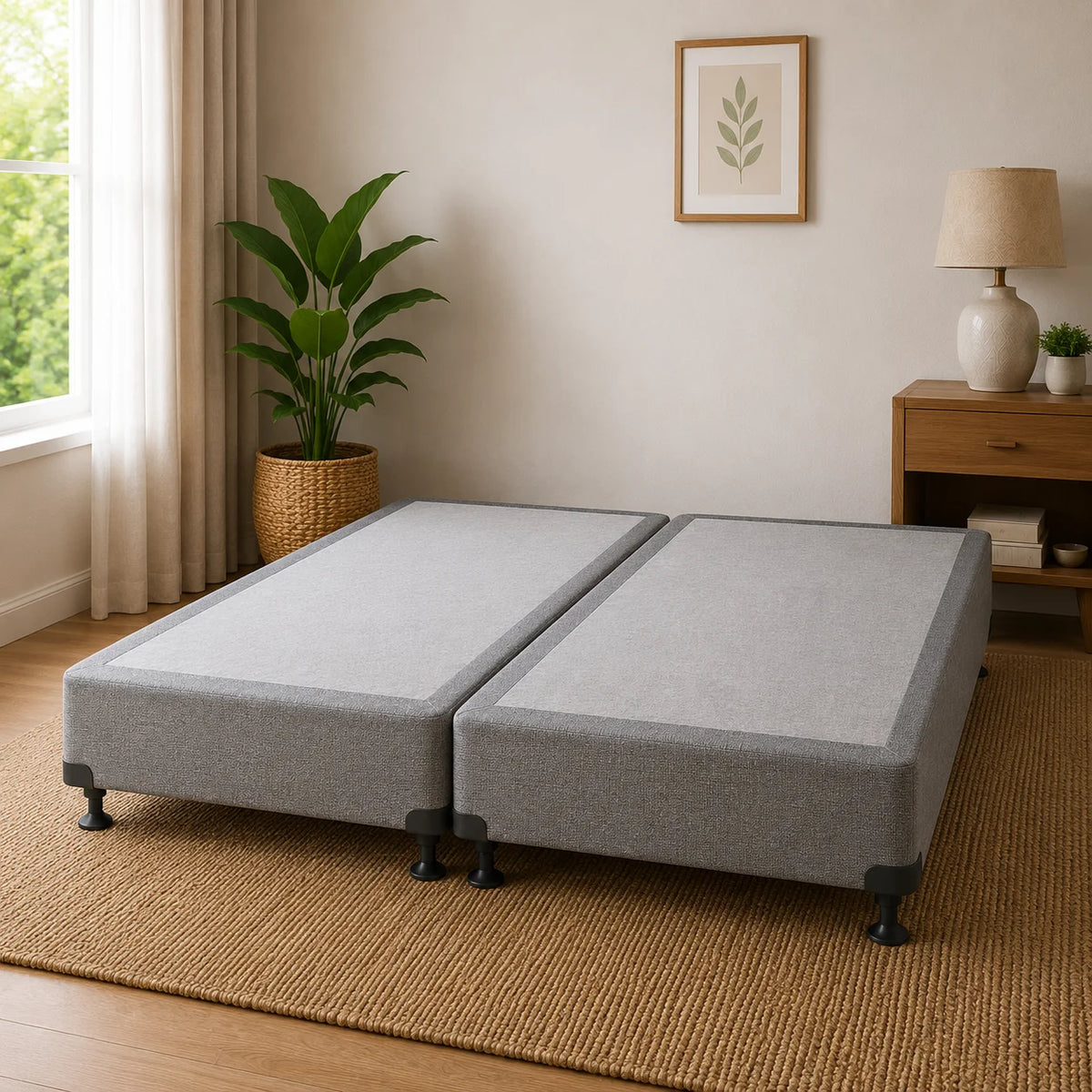Atlanta 5 Zone Pocket Spring King Mattress & NZ Made Bed Base
