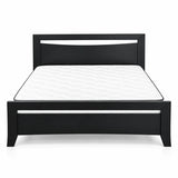 Paiden Solid Pine Black Bed Frame