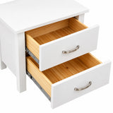 Pamela Solid Pine Queen Bedroom Suite – White