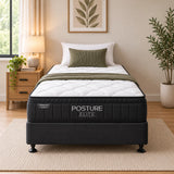 Posture Elite Medium Single Mattress & NZ Made Bed Base