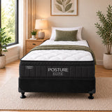 Posture Elite Medium Single Mattress & NZ Made Bed Base