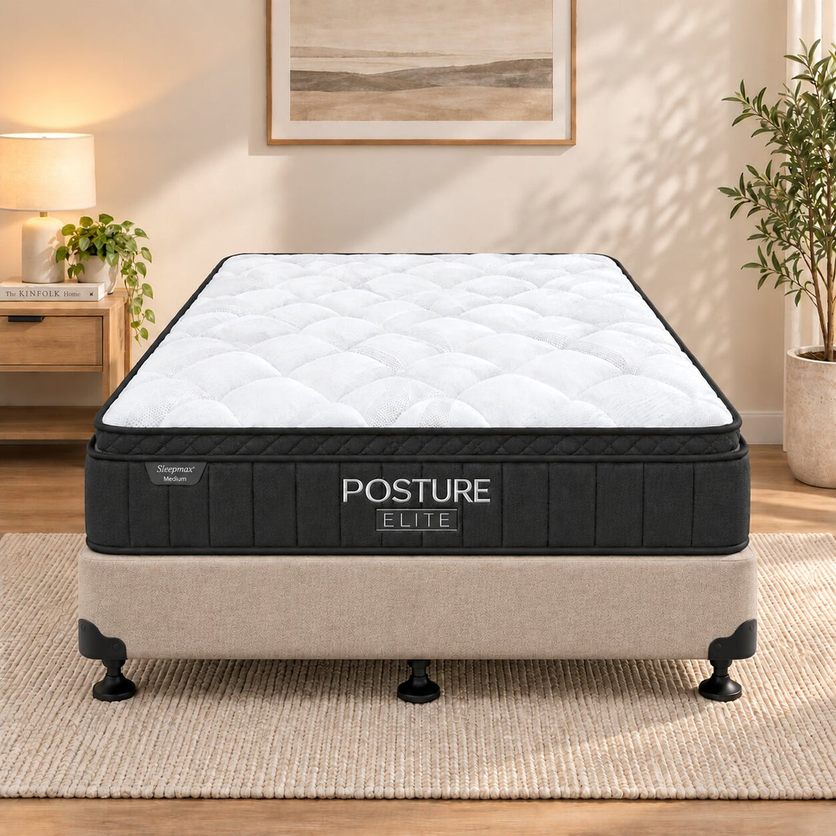 Posture Elite Medium Double Mattress & NZ Made Bed Base