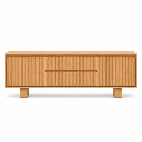 Princeton Solid Wood 2 Door 2 Drawer TV Unit