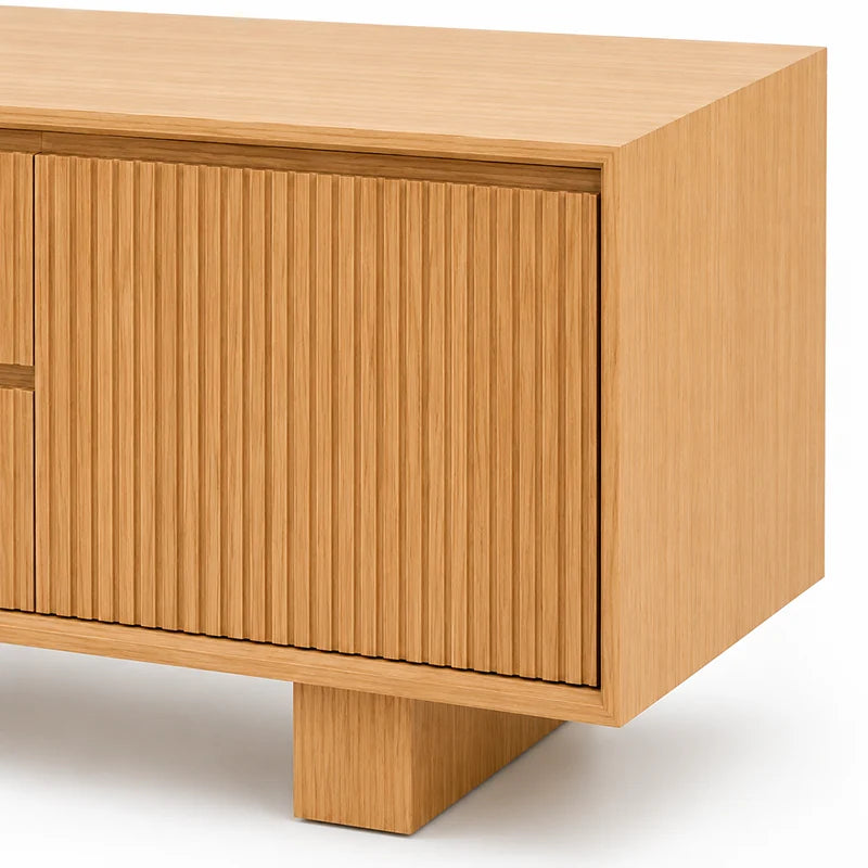 Princeton Solid Wood 2 Door 2 Drawer TV Unit