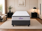Quasar Pocket Spring Single Mattress & NZ Made Bed Base