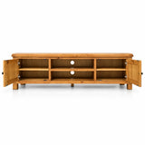 Riverland Solid Oak 2 Door TV Unit 1.8m