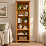 Riverland Oak Bookcase - W600mm