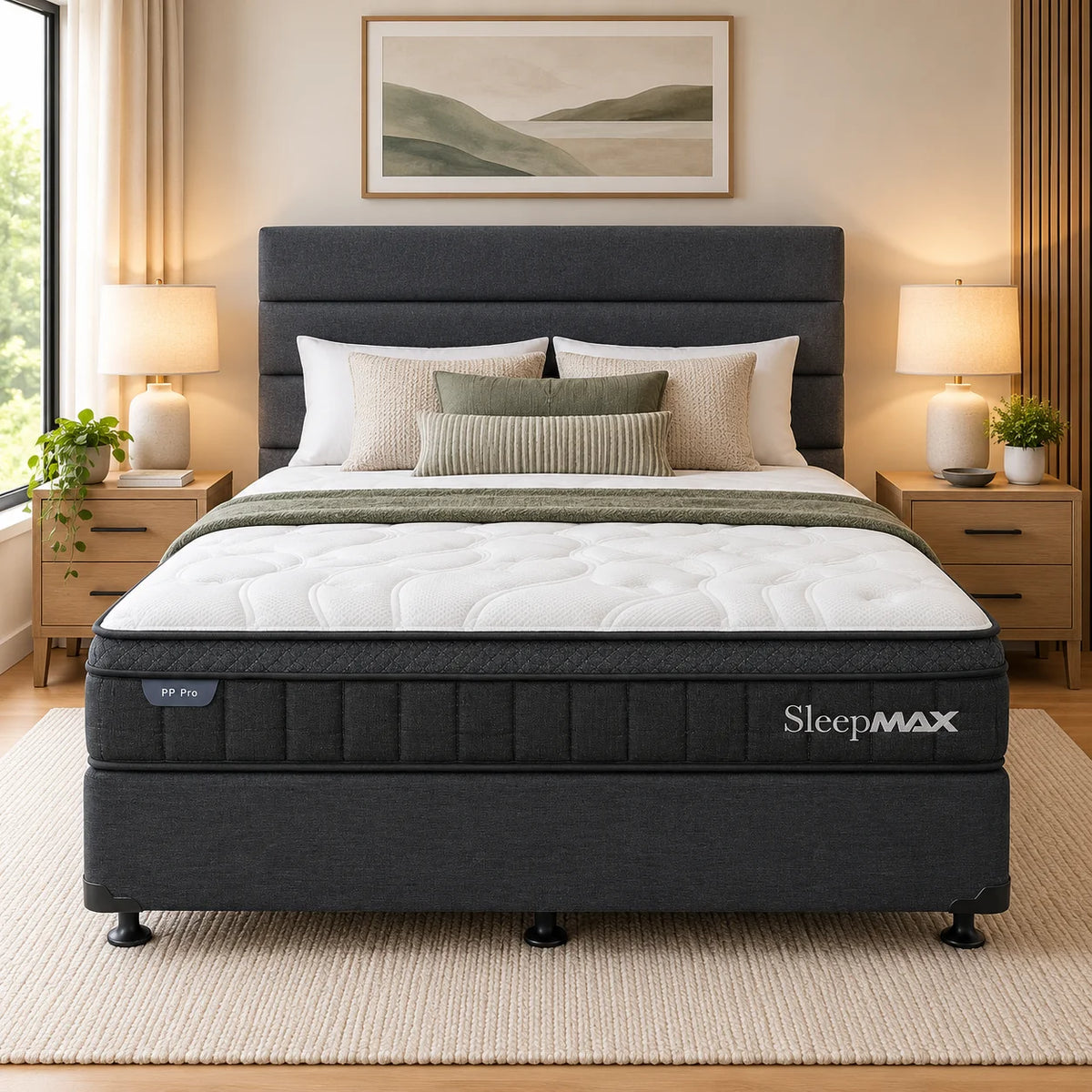 Sleepmax Pocket Spring Pillow Top PRO Mattress