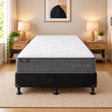 Sleepmax Extra Firm Pocket Spring Double Mattress & NZ Made Bed Base