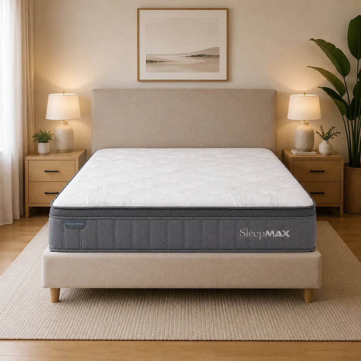 Sleepmax Pocket Spring Euro Top Mattress