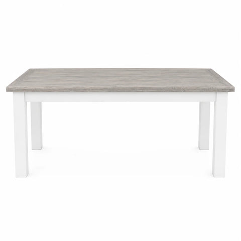 Ashland Solid Pine Dining Table – White Wash Coastal Style 1.5m & 1.8m