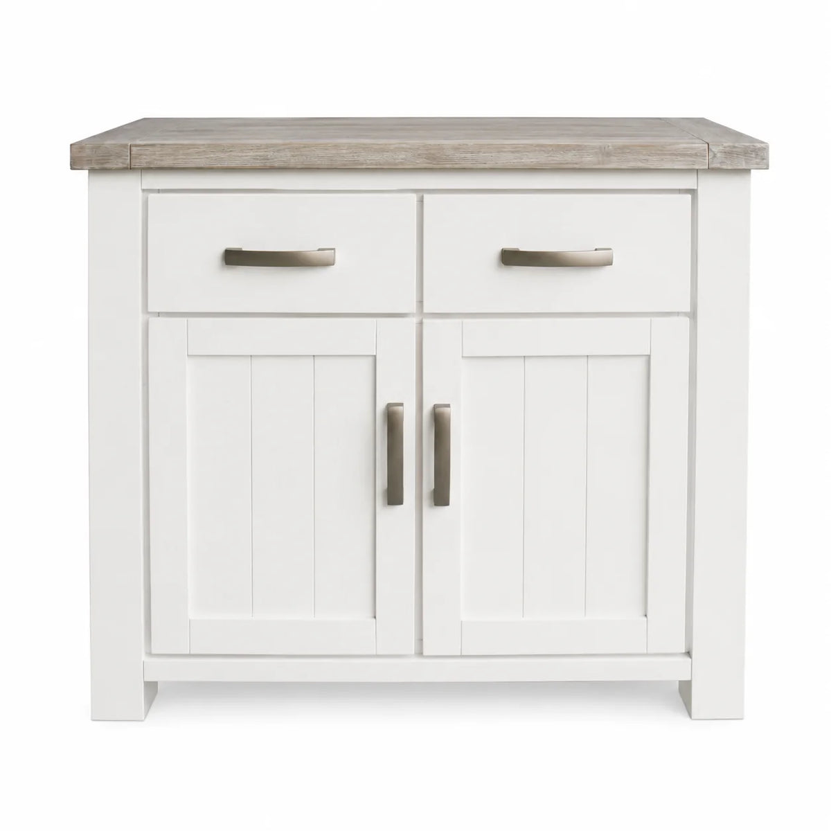 Ashland Solid Pine 900 Buffet – White Wash Coastal Style