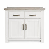 Ashland Solid Pine 900 Buffet – White Wash Coastal Style