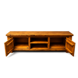 Woodgate Rustic Solid Pine TV Entertainment Unit