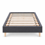 Takapuna Midnight Grey Kitset Bed Base