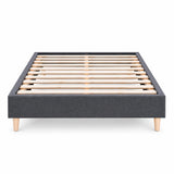Takapuna Midnight Grey Kitset Bed Base