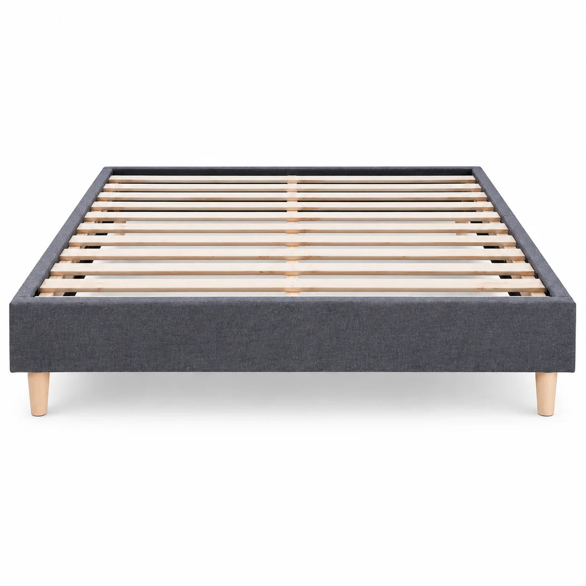 Takapuna Midnight Grey Kitset Bed Base