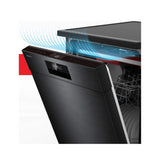 Toshiba 15 Place Settings Freestanding Dishwasher With UV Light & Auto Open DW-15F3(BS)-NZ with 3-year Warranty
