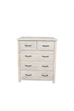 Barry 4PCS Bedroom Suite Solid Wood White Wash in / Queen/ King from