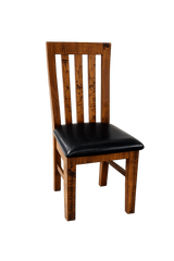 Woodgate Rustic Solid Pine Wood Dining Chair