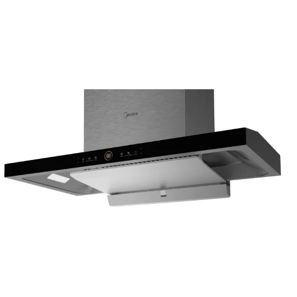 Midea 90cm T-Shape Rangehood - Steam Wash E88 - 3 Years Warranty