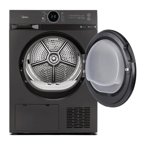 Midea 9KG Heat Pump Tumble Dryer - Smart Control - Black Color 9 Star Energy Rating 3 Yrs Warranty