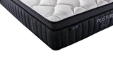 King Bed Set with Posture Elite Plush Mattress, NZ Made Split Base & Seattle Headboard