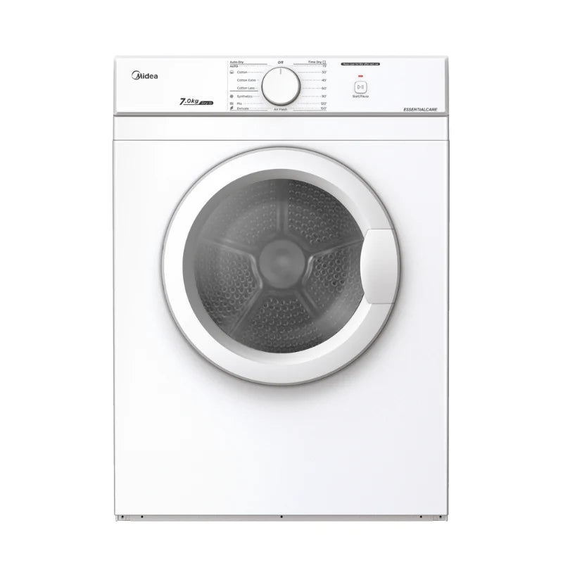 Midea 7KG Rear Venting Dryer MDS70-VR072/A04-AU - 3 Years Warranty