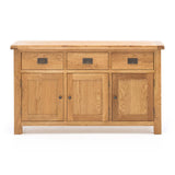 Riverland Oak Buffet 3 Door - 1.48M