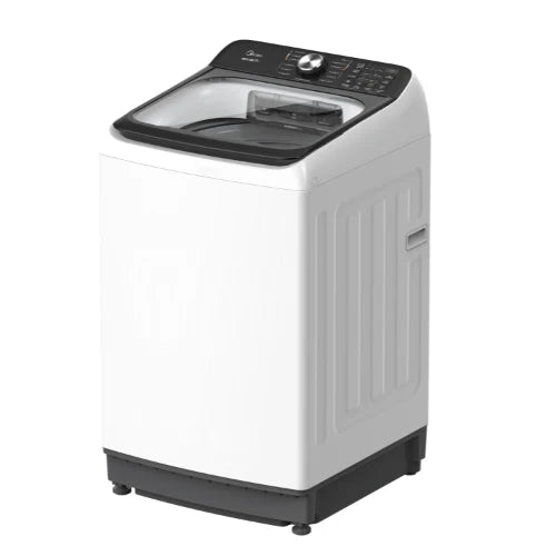 Midea 10kg top loader Rear control Washing Machine - MT512W100RDW - White Color 3 Yrs Warranty