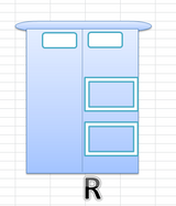 Split King Base with Built-in Drawers