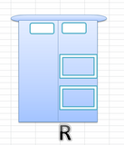 Split Super King Base with Built-in Drawers