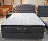 Bed 2Pcs: NZ Made Base & Dream Night 35cm Thick 5 Zone Pocket Spring Mattress from