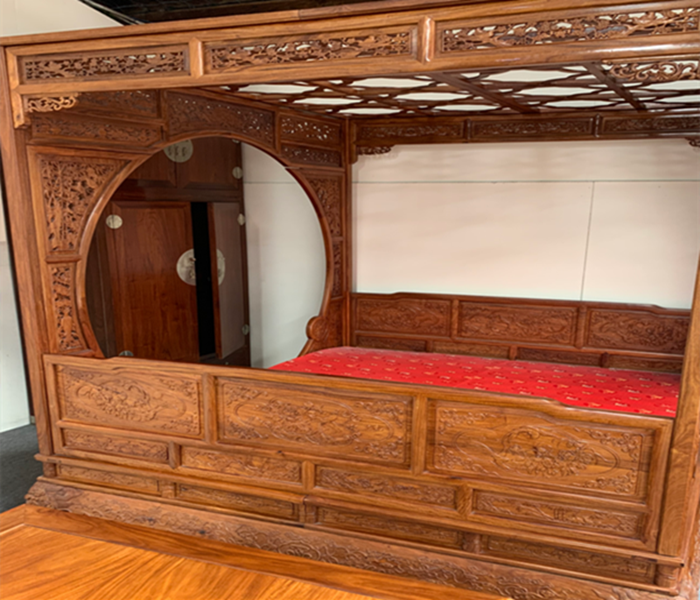 Antique Chinese Canopy Bed